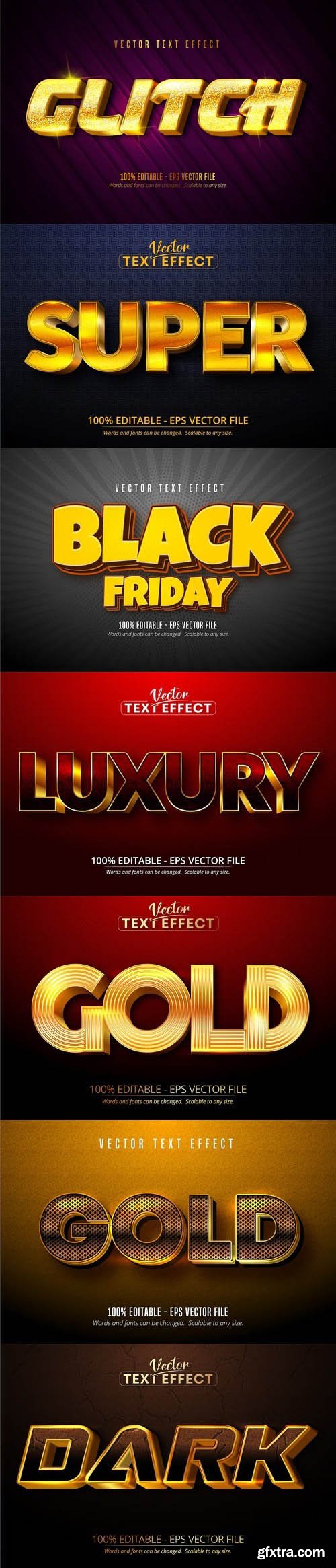 Vector 3d text editable, text effect font vol 120