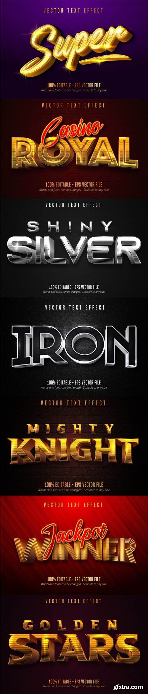 Vector 3d text editable, text effect font vol 117