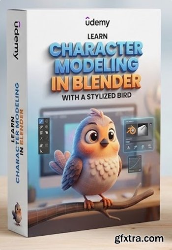 Udemy - Learn Character Modeling in Blender with a Stylized Bird