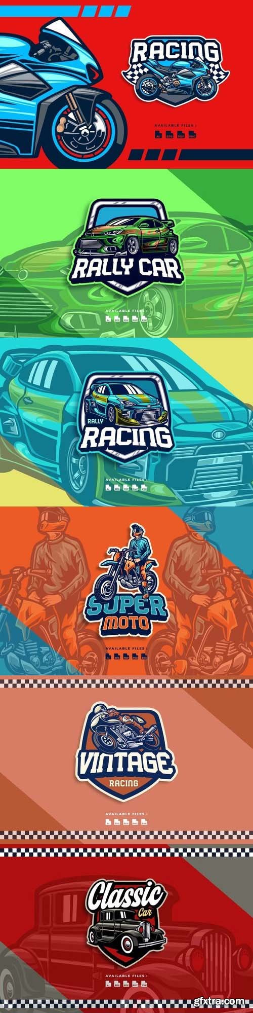 Mascot logo vector set vol 11 Mascot logo vector set vol 11