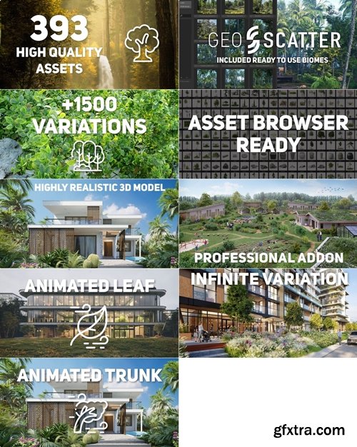 SuperhiveMarket - Tree Vegetation V6 Pro