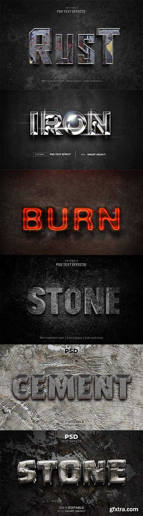 Psd text effect set vol 136