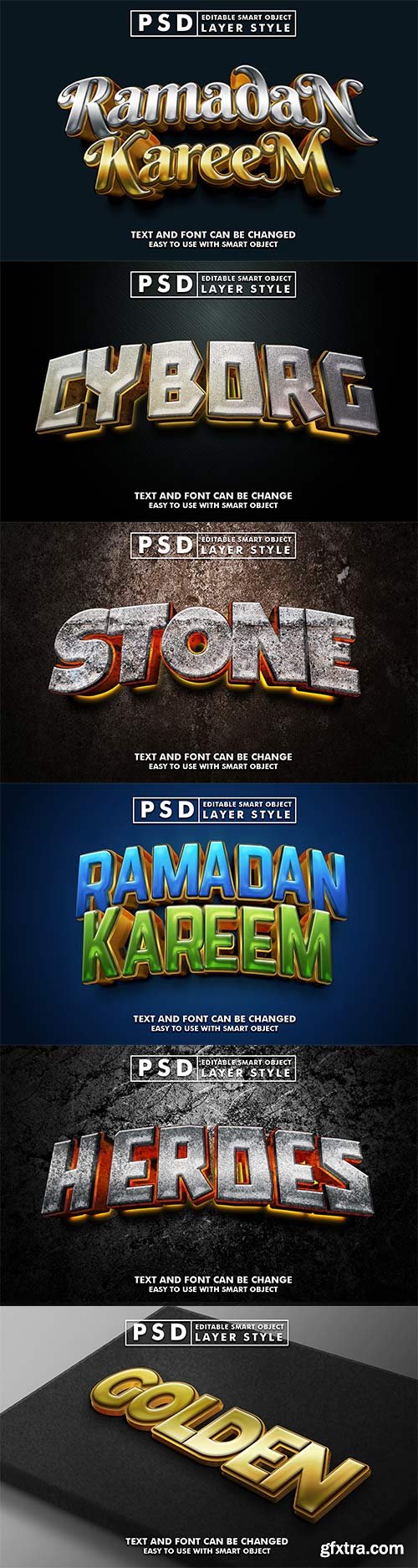 Psd text effect set vol 133