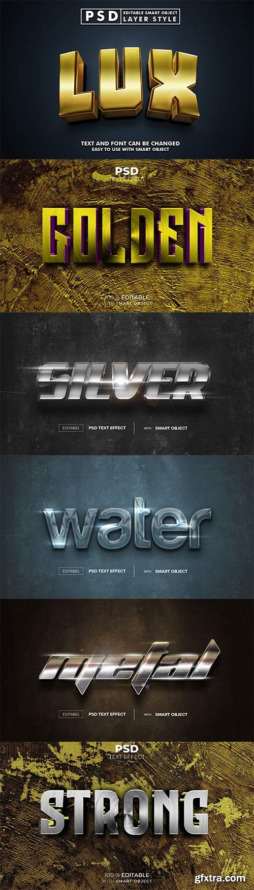 Psd text effect set vol 135