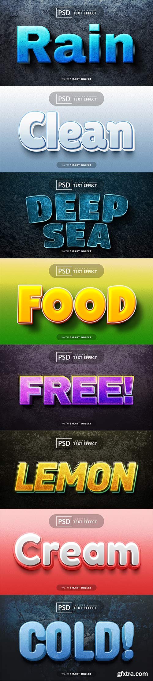 Psd text effect set vol 125