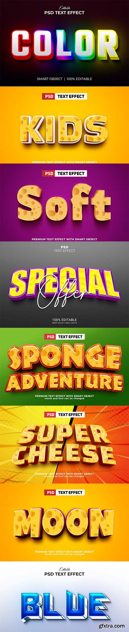 Psd text effect set vol 123