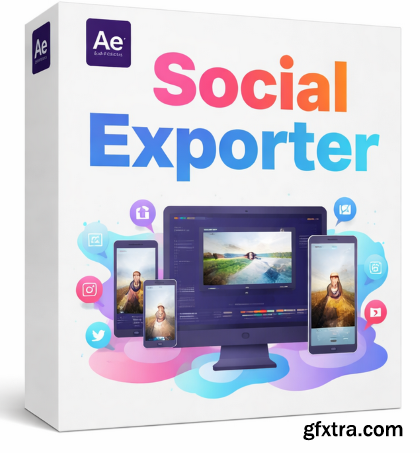 Aescripts - Social Exporter v1.1.0