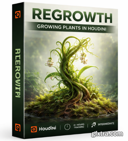 CGCircuit - Regrowth - Growing Plants in Houdini