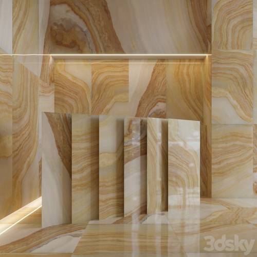 '3dsky Pro - Stone Slab Yellow Onix' '3dsky Pro - Stone Slab Yellow Onix'