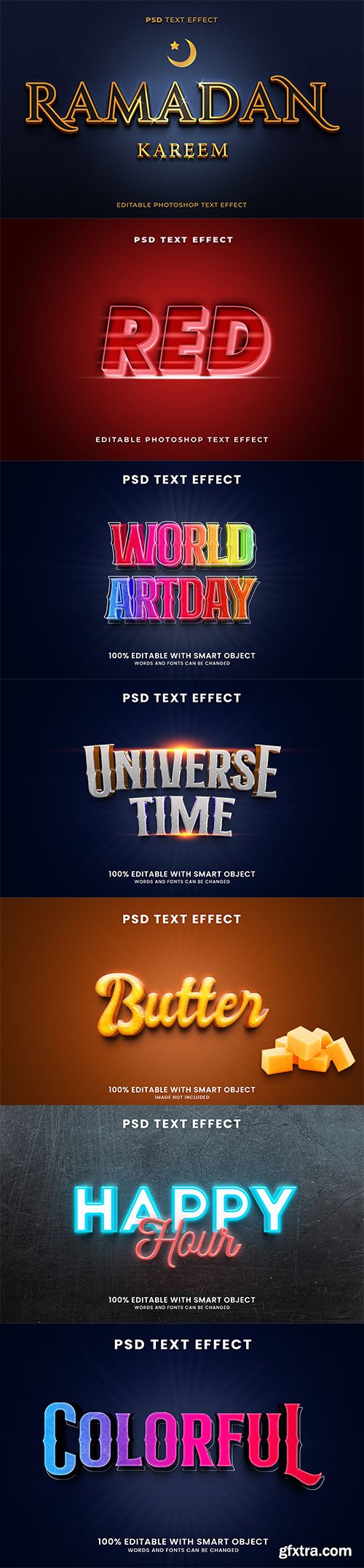 Psd text effect set vol 143