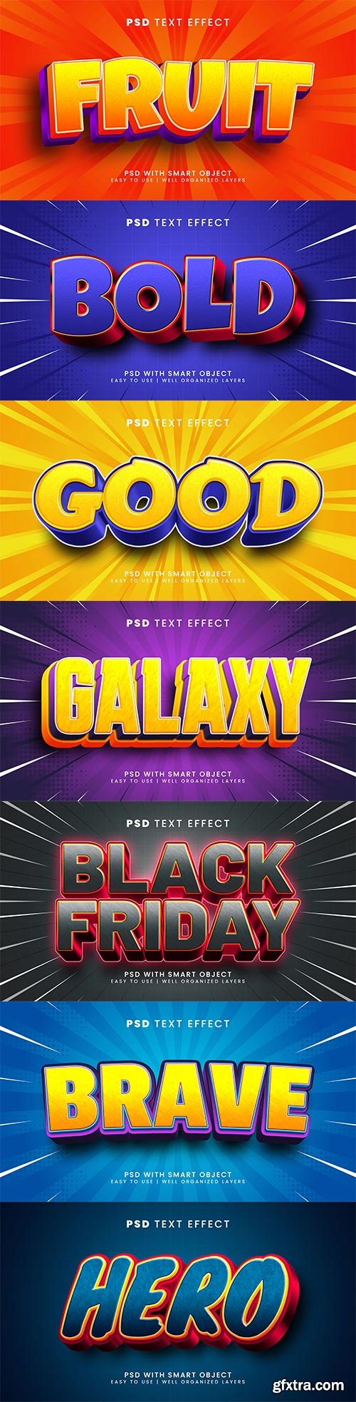 Psd text effect set vol 148