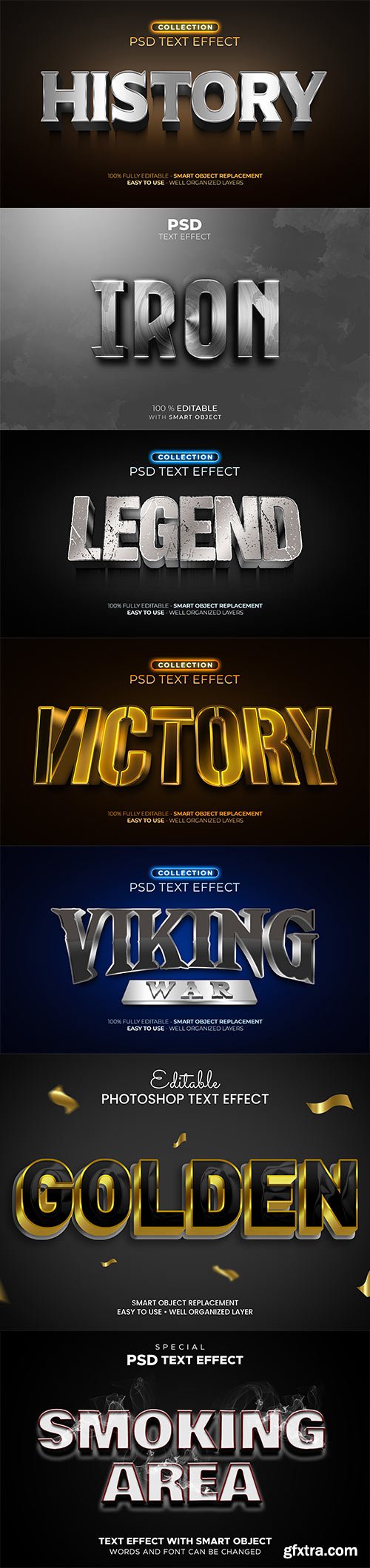 Psd text effect set vol 168