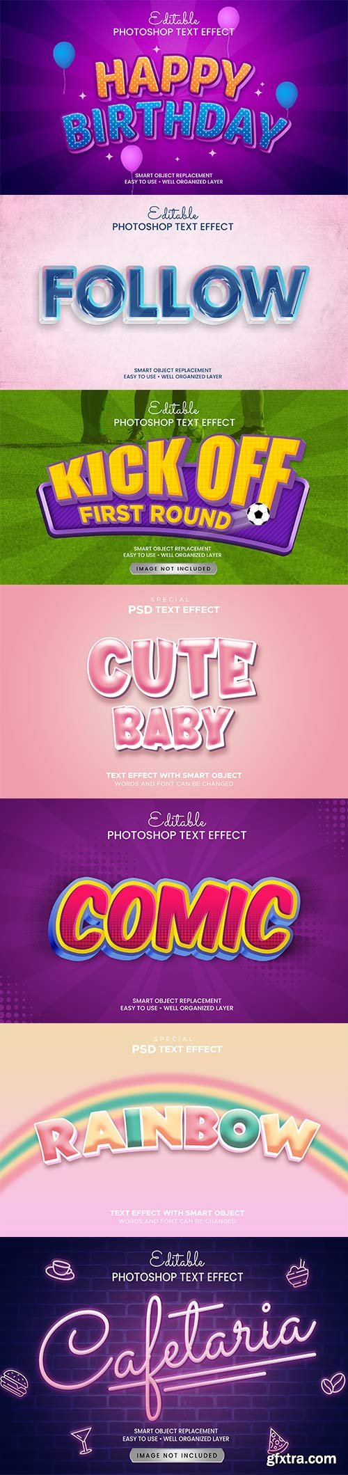 Psd text effect set vol 169