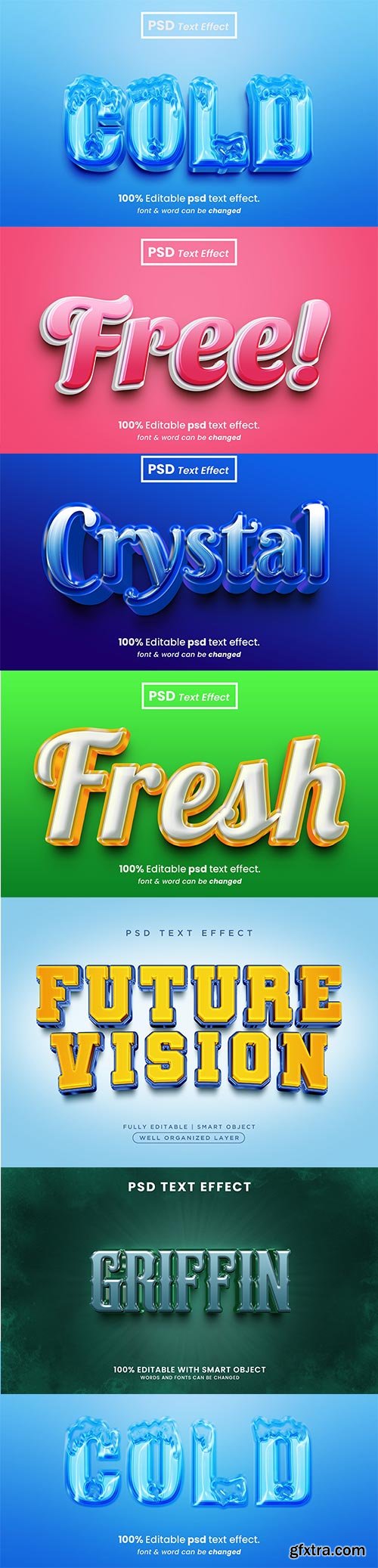 Psd text effect set vol 158