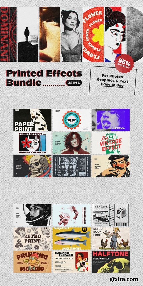 CreativeMarket - Printed Effects Bundle 292090432