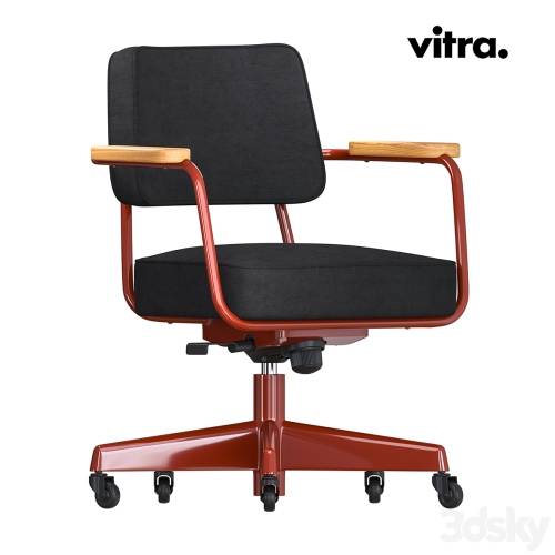 '3dsky Pro - Vitra Fauteuil Direction Pivotant'