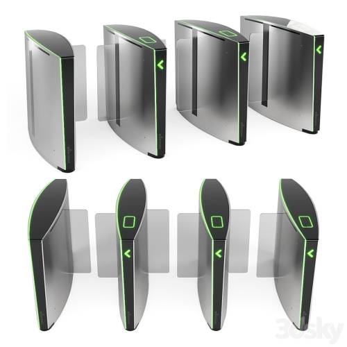 '3dsky Pro - Turnstile BoonEdam Speedlane Slide' '3dsky Pro - Turnstile BoonEdam Speedlane Slide'