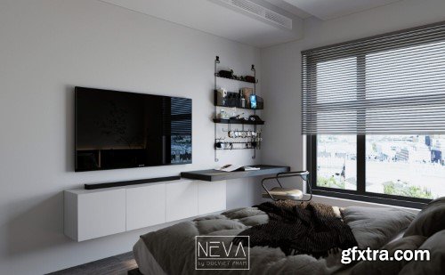 3ds Max Apartment Scene 03