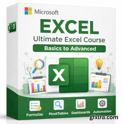 Udemy - Microsoft Excel: Ultimate Excel Course Basics to Advanced