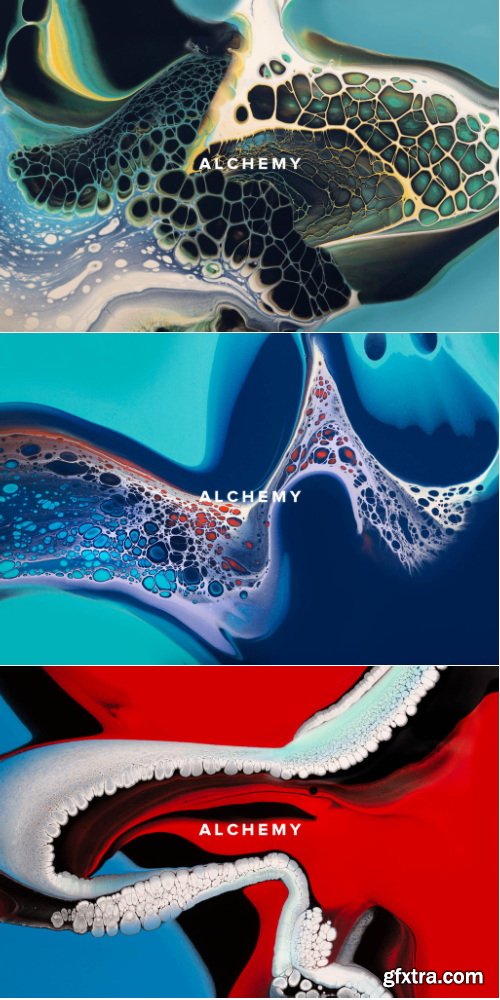 Chromasupply - Alchemy: Fluid Acrylic Paint Textures