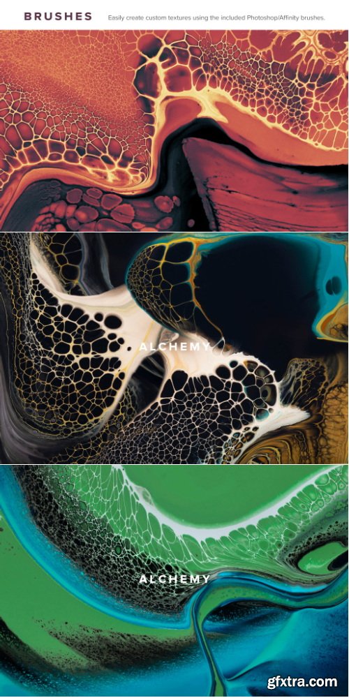 Chromasupply - Alchemy: Fluid Acrylic Paint Textures