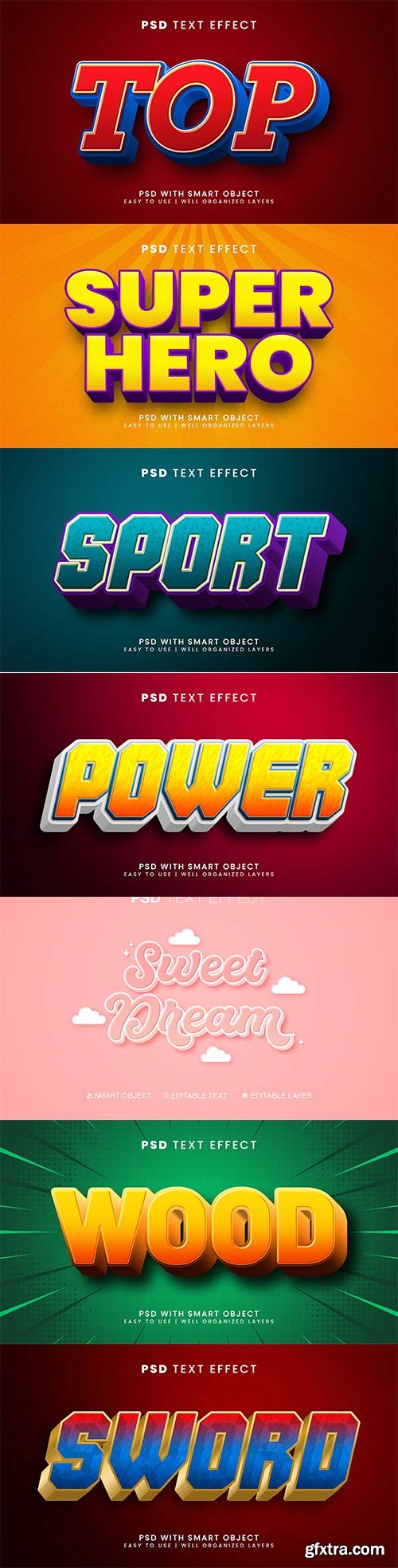 Psd text effect set vol 202
