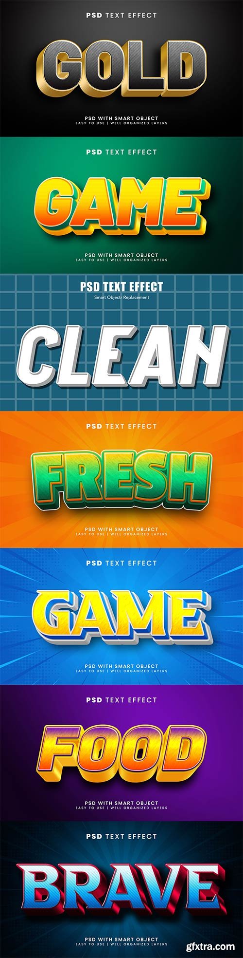 Psd text effect set vol 201