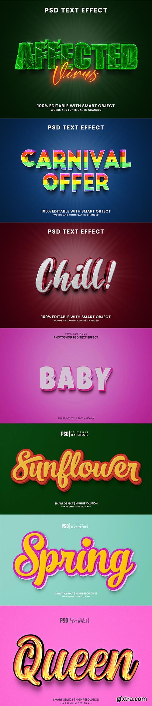 Psd text effect set vol 197