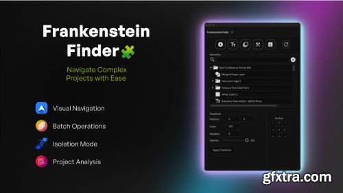 Aescripts - Frankenstein Finder v1.0