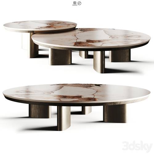 '3dsky Pro - Poliform Adrien 2025 Keramik Round Coffee Table' '3dsky Pro - Poliform Adrien 2025 Keramik Round Coffee Table'