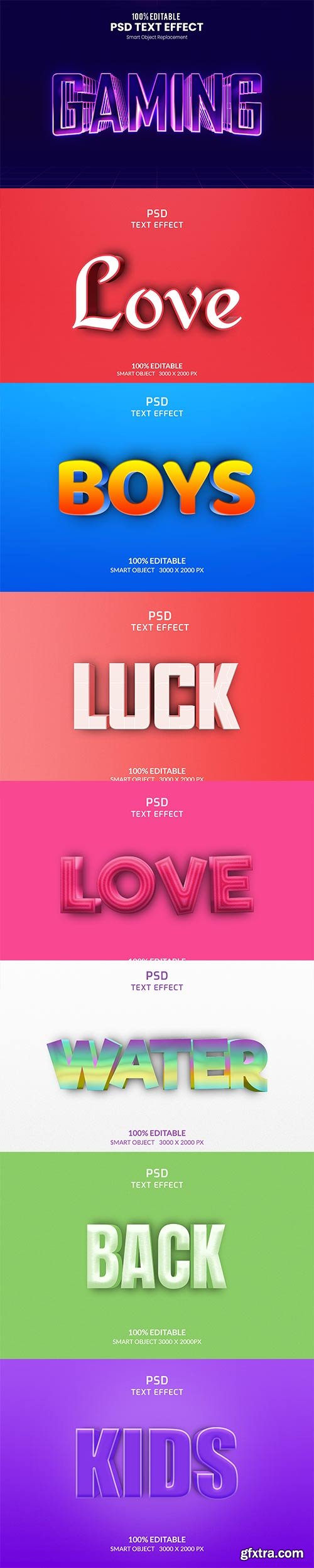Psd text effect set vol 212
