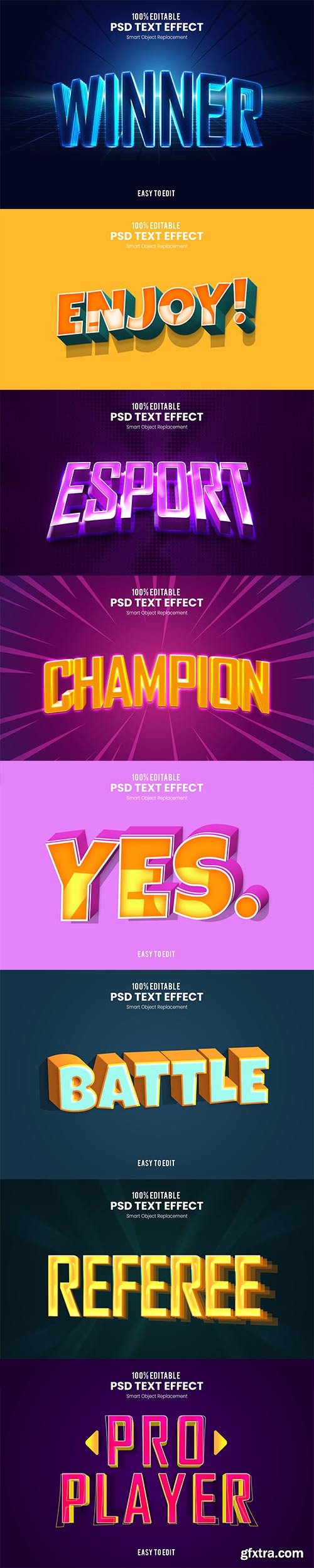 Psd text effect set vol 210