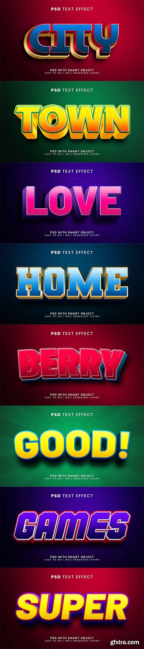 Psd text effect set vol 217