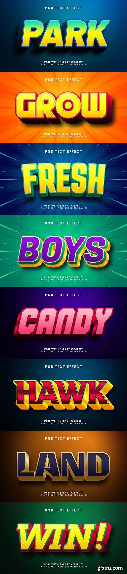 Psd text effect set vol 218