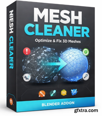 Mesh Cleaner Pro v0.1.3 for Blender