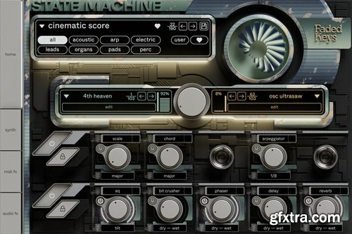 Cradle State Machine Faded Keys v1.1.0 Cradle State Machine Faded Keys v1.1.0