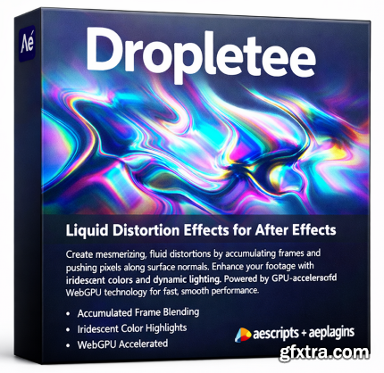 Aescripts - Dropletee v1.0.1 Win