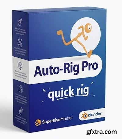 SuperhiveMarket - Auto-Rig Pro: Quick Rig v1.27.21