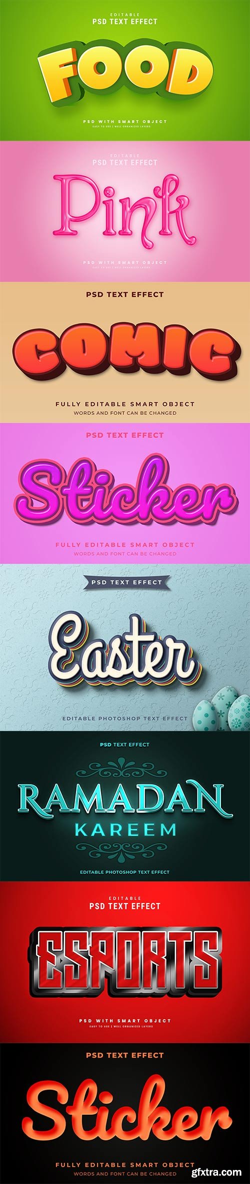 Psd text effect set vol 230