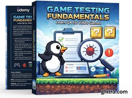 Udemy - Game Testing Fundamentals: Learn QA for Video Games