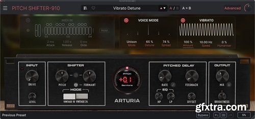 Arturia Pitch SHIFTER-910 v1.0.0.6566 Arturia Pitch SHIFTER-910 v1.0.0.6566