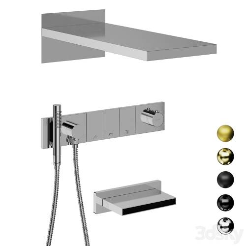 '3dsky Pro - Boheme Zodiac shower system' '3dsky Pro - Boheme Zodiac shower system'