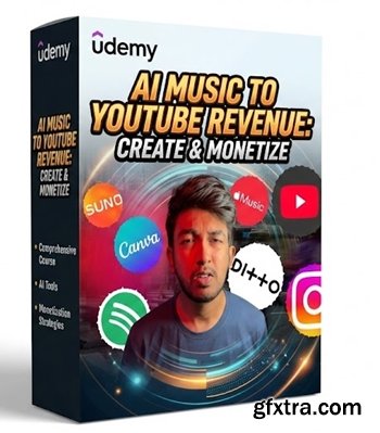 Udemy - AI Music to YouTube Revenue: Create & Monetize