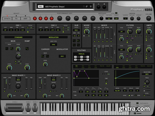 KORG Prophecy v1.7.2 KORG Prophecy v1.7.2
