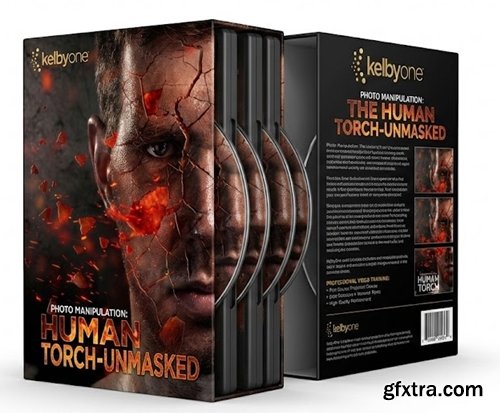 KelbyOne - Photo Manipulation: The Human Torch-Unmasked
