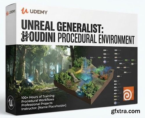 Udemy - Unreal Generalist: Houdini Procedural Environment