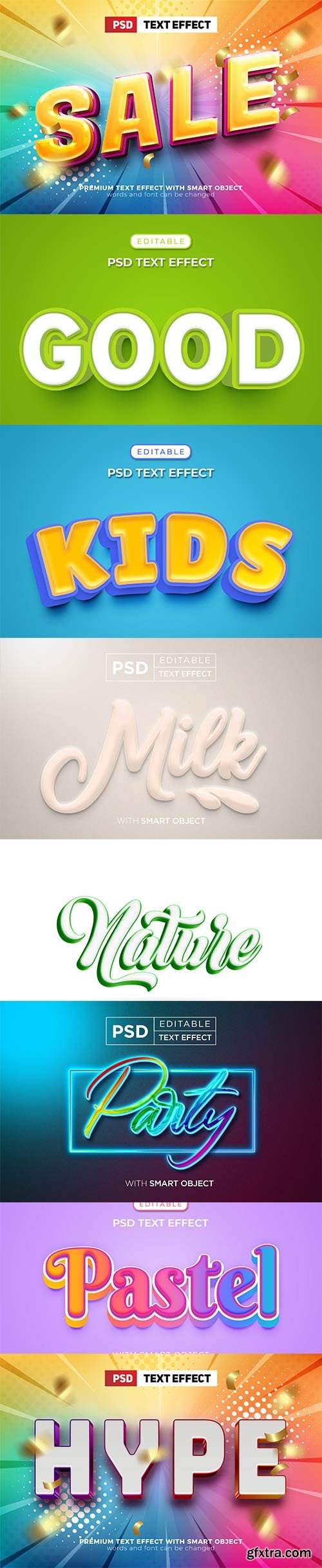 Psd text effect set vol 243
