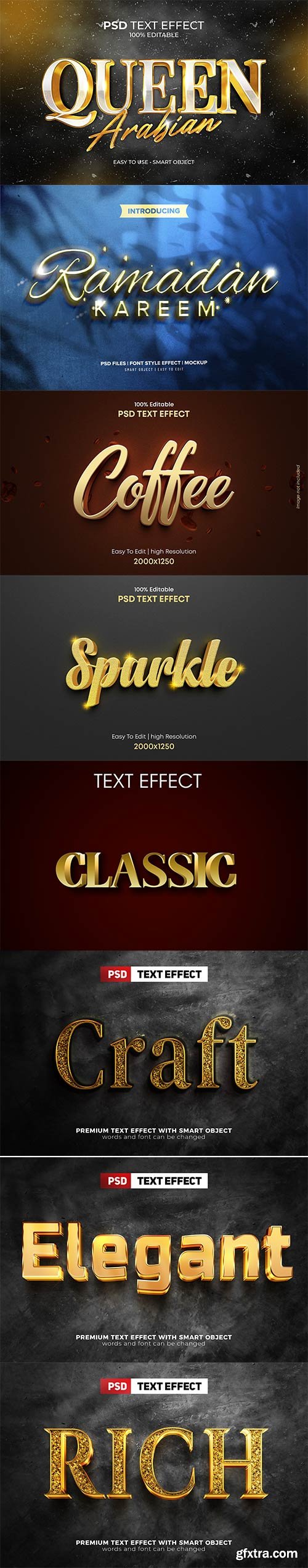 Psd text effect set vol 245