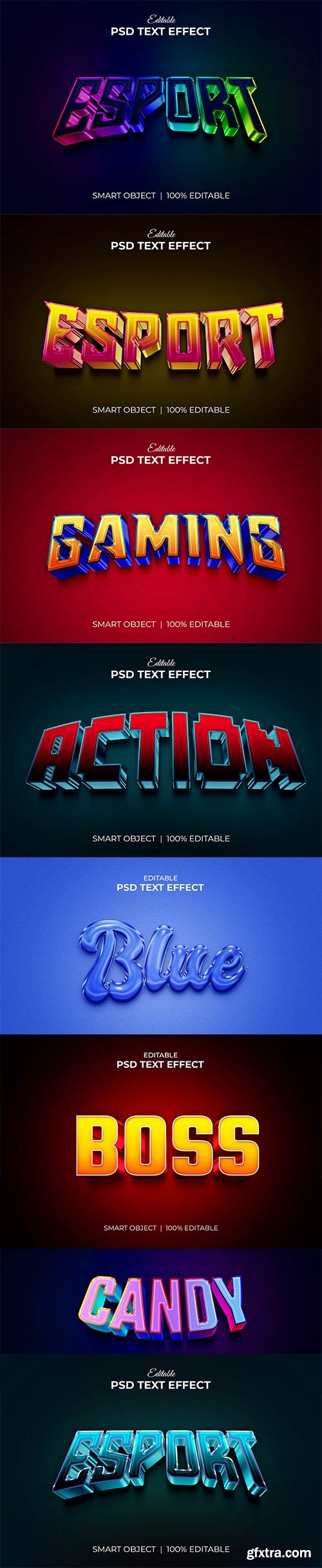 Psd text effect set vol 241