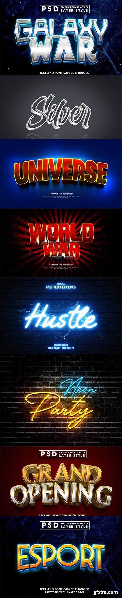 Psd text effect set vol 242